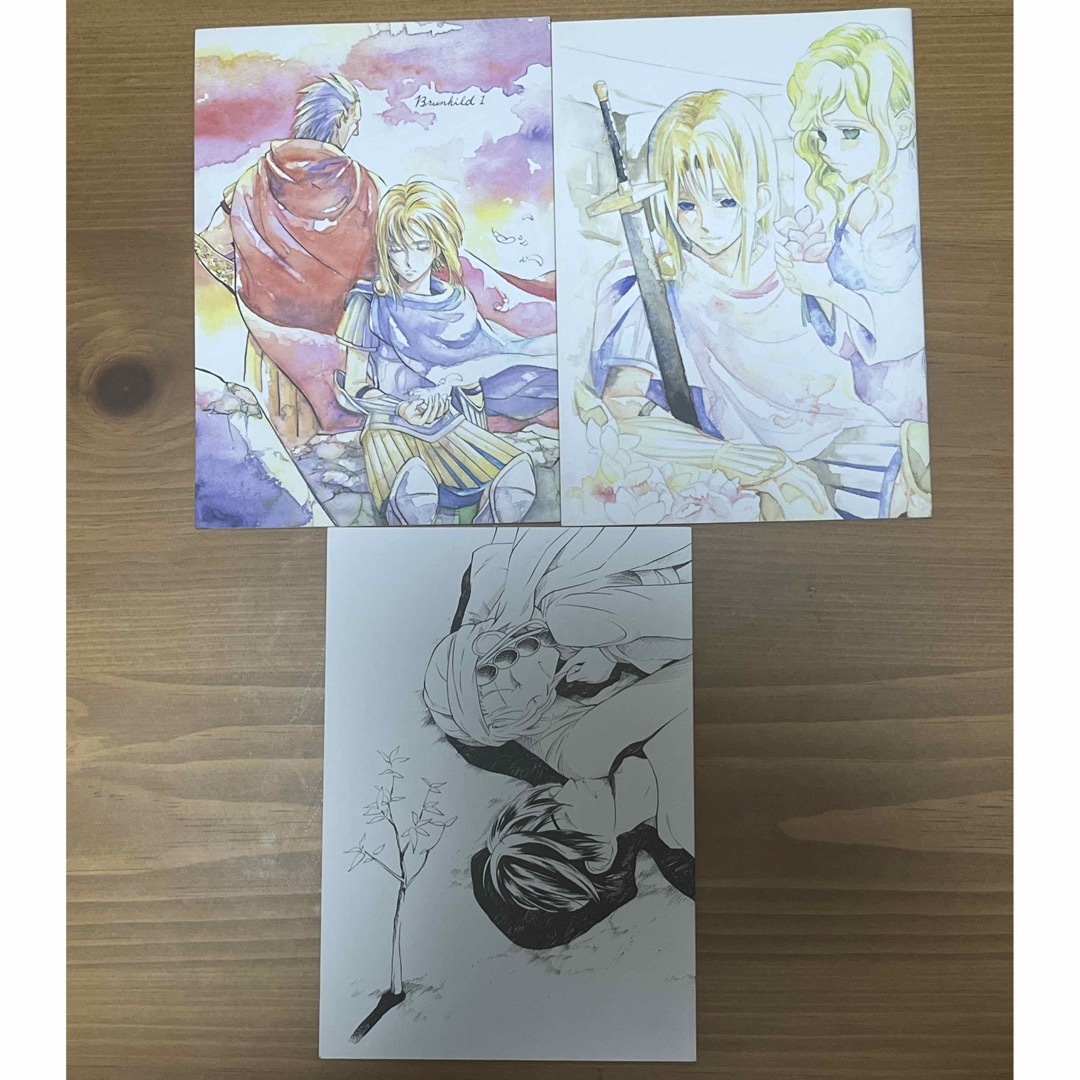 【オリジナル】ブリュンヒルデ（Brunhild）1、2、砂の海/モモ エンタメ/ホビーの同人誌(一般)の商品写真