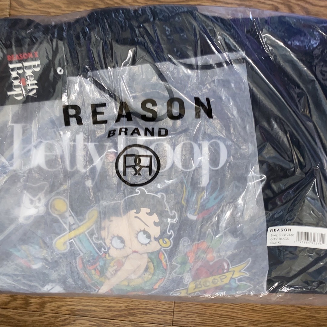 【XL】REASON × Betty Boop コラボ　フーディー