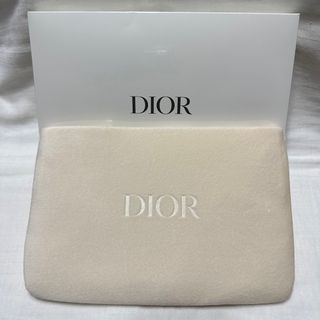 クリスチャンディオール(Christian Dior)のChristian Dior ディオール ノベルティ フラットポーチ 新品未使用(ポーチ)