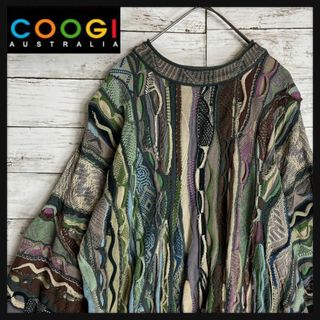 クージー(COOGI)の【幻の1点モノ】coogi クージー 立体 編込み 3Dニット 即完売(ニット/セーター)