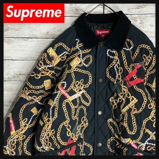 シュプリーム(Supreme)の【即完売モデル】シュプリーム　ブルゾン　ジャケット　総柄　希少デザイン　入手困難(ブルゾン)