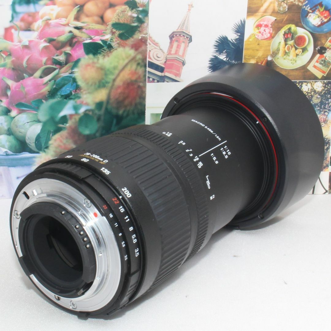 SIGMA(シグマ)の❤希少品❤️これ1本で近遠対応❤️シグマ 28-200mm NIKON用❤️ スマホ/家電/カメラのカメラ(デジタル一眼)の商品写真