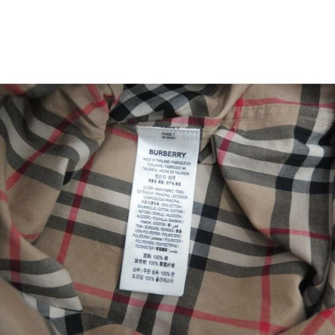 BURBERRY バーバリー/コットン100% チェック柄 ワンピース BURBERRY バーバリー/コットン100% チェック柄 ワンピース