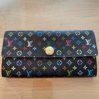 ルイヴィトン(LOUIS VUITTON)のルイヴィトン　長財布　モノグラム　ポルトフォイユ　サラ　マルチカラー(財布)