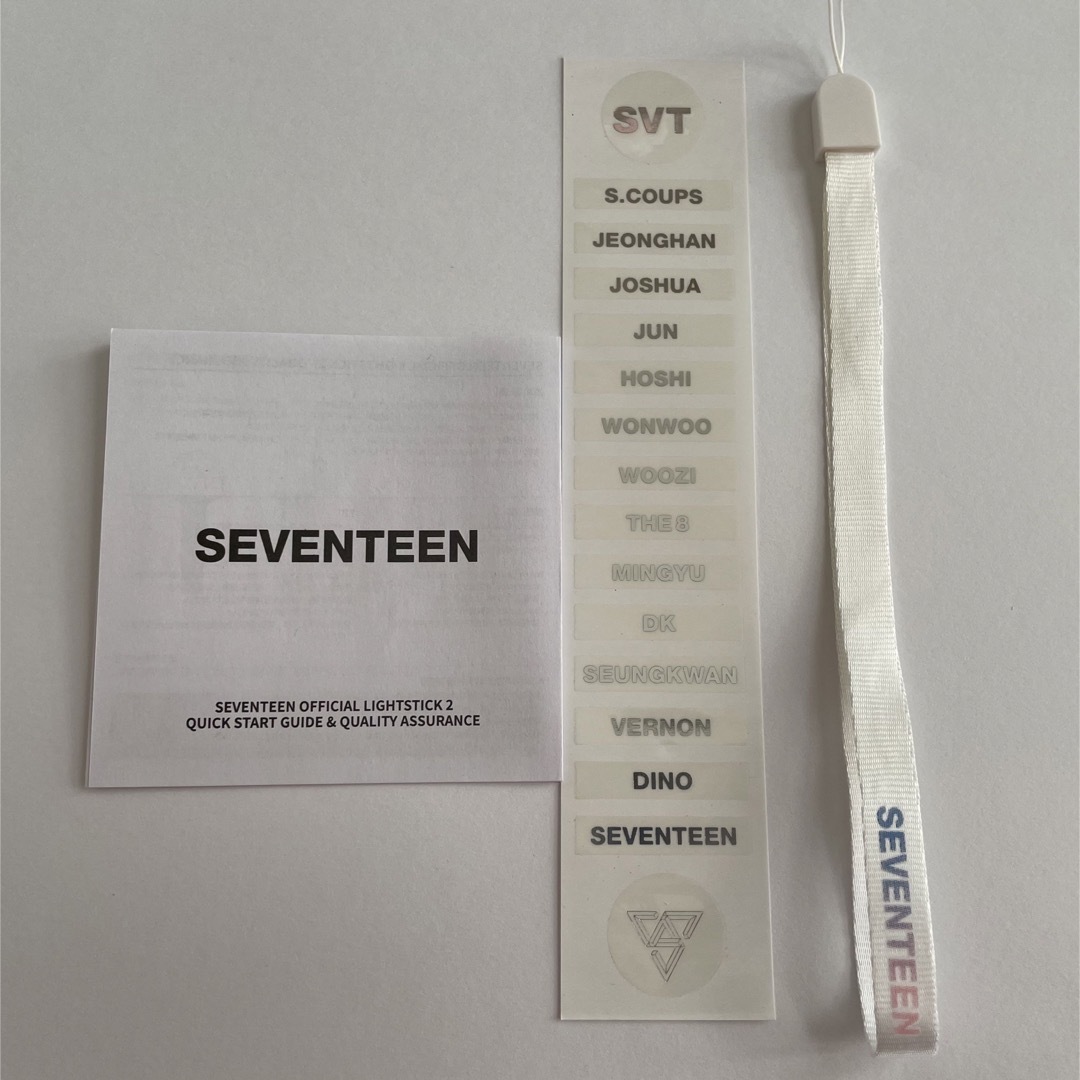 SEVENTEEN(セブンティーン)のSEVENTEEN ペンライト ver.2 エンタメ/ホビーのCD(K-POP/アジア)の商品写真