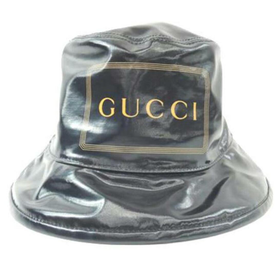 <br>GUCCI グッチ/エナメルハット/M/レディース雑貨/ABランク/06【中古】 レディースの帽子(ハット)の商品写真