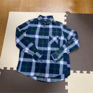 ユニクロ(UNIQLO)のレディース　ユニクロ　チェックブラウス　Mサイズ(シャツ/ブラウス(長袖/七分))