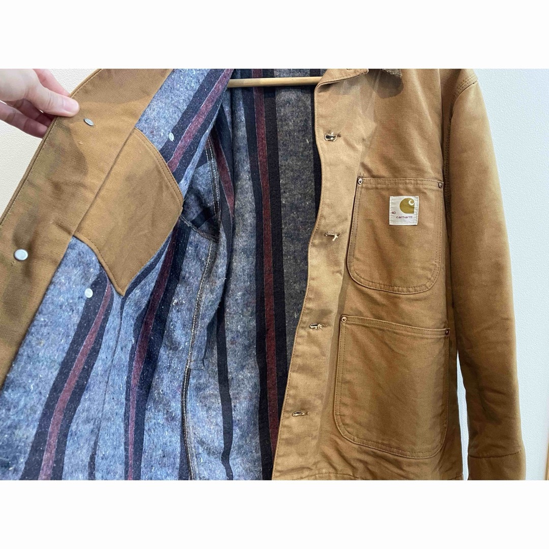 carhartt(カーハート)のカーハート　70s made in usa カバーオール　チョアコート メンズのジャケット/アウター(カバーオール)の商品写真