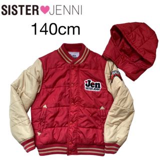 ジェニィ(JENNI)の140cm SISTERJENNI スタジャン ジャンパー ブルゾン 中綿(ジャケット/上着)