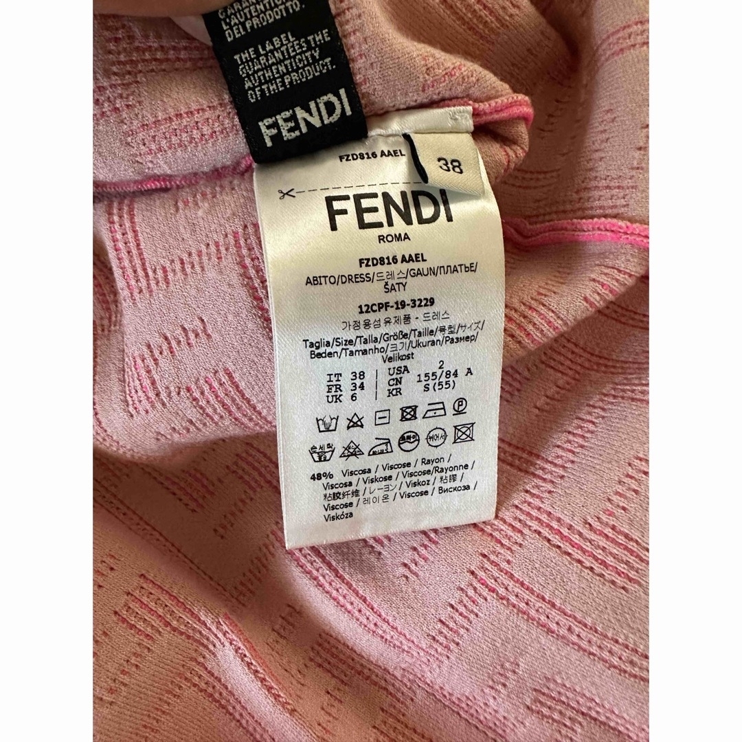 FENDI(フェンディ)のFENDI✖︎ NICKI MINAJ フェンディ　ニッキー　コラボ！美品！ レディースのワンピース(ロングワンピース/マキシワンピース)の商品写真