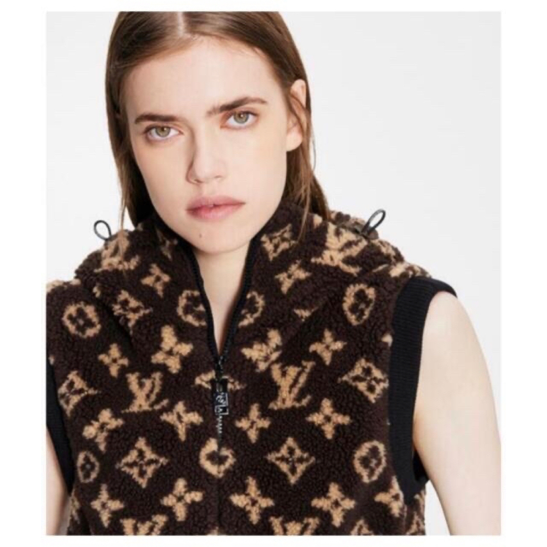 LOUIS VUITTON - louis vuitton ルイヴィトン テディ ボアフード LOUIS VUITTON - louis vuitton ルイヴィトン テディ ボアフード