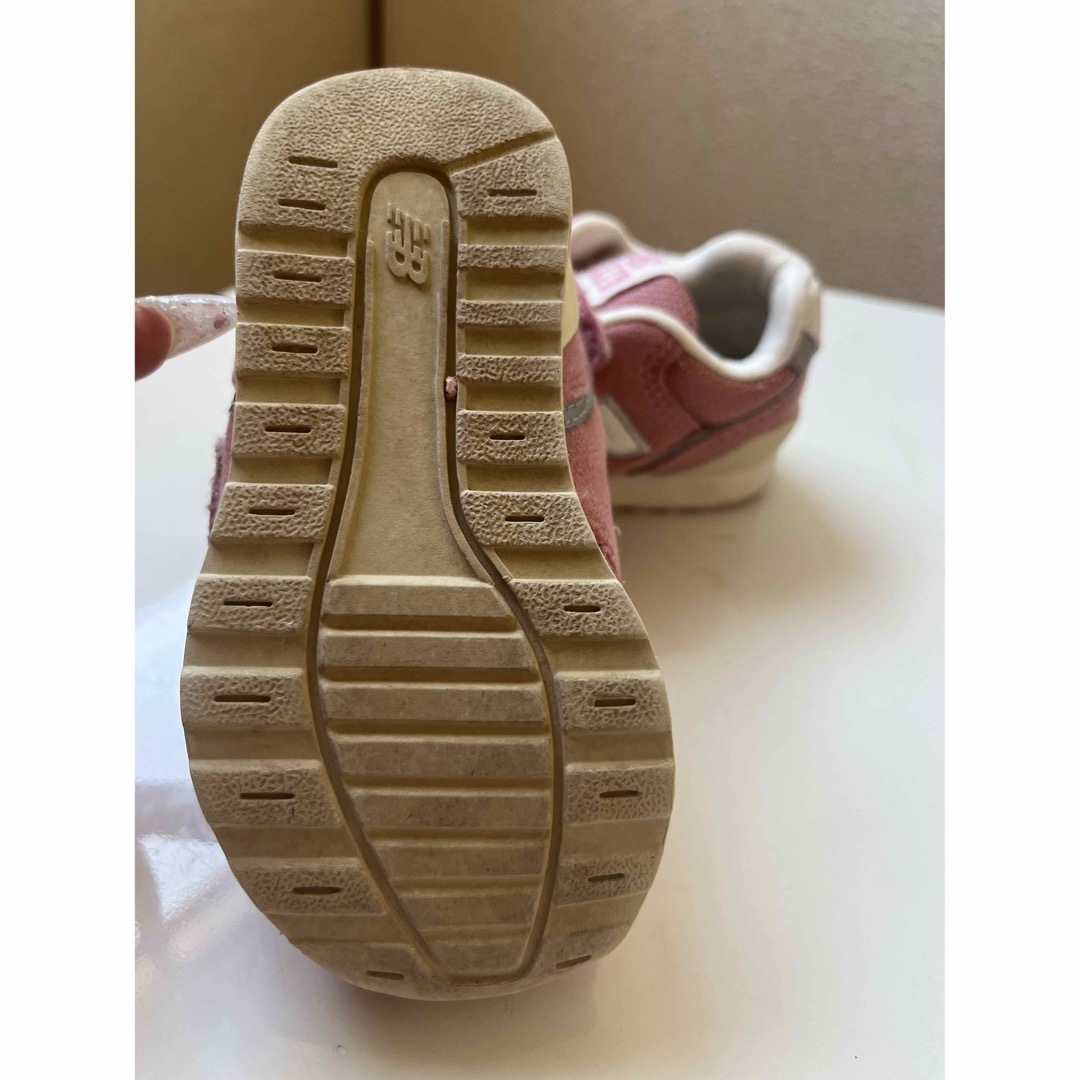 New Balance(ニューバランス)のニューバランス pink🎀 12.5cm キッズ/ベビー/マタニティのベビー靴/シューズ(~14cm)(スニーカー)の商品写真