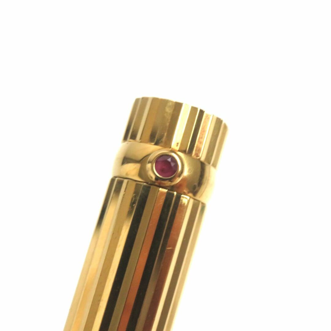 Cartier - 美品▽Cartier カルティエ オーバル 新型 ストライプ柄 1P