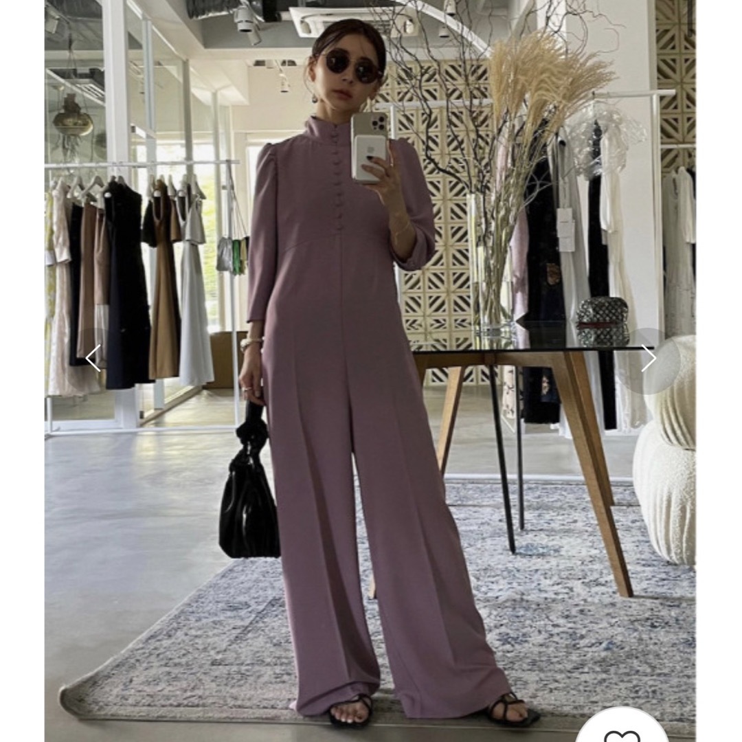 Ameri VINTAGE - MEDI PUFF SLEEVE ROMPERSの通販 by mizzy's shop