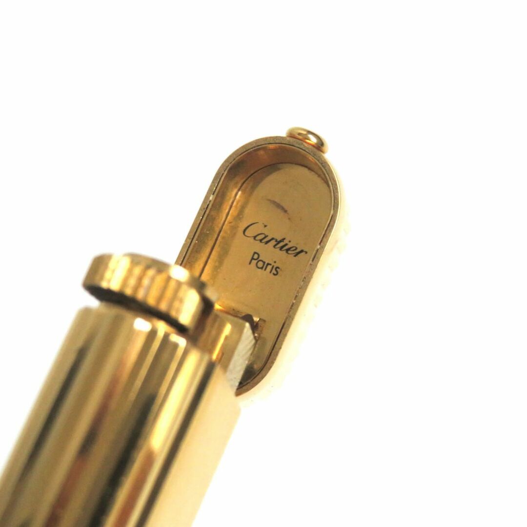 Cartier - 良品▽Cartier カルティエ オーバル 新型 ストライプ柄 1P