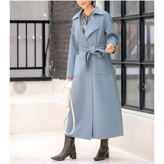 merlot - 新品 メルロー ロングコート フリンジ 大きいサイズの通販 by