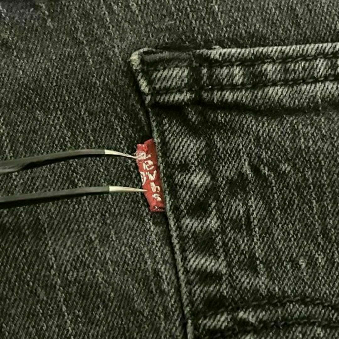 3906LEVI'S　511 ブラックジーンズ　W32