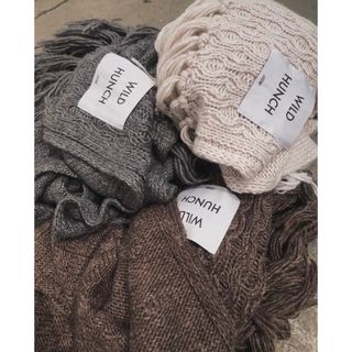 ジュエミ(JUEMI)のjuemi Hemp Mix Knitted Muffler(マフラー/ショール)