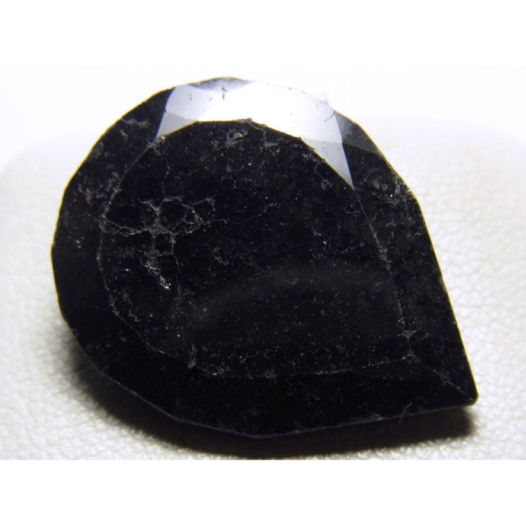 ビッグサイズ!!25.0ct 天然ブラックダイヤルースの通販 by