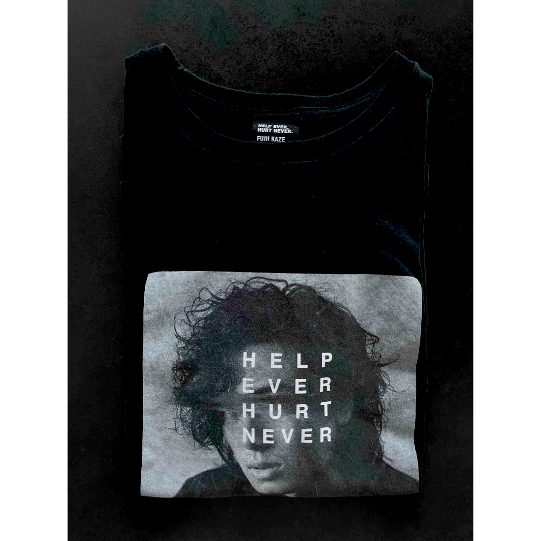 藤井風 HEHN Tシャツ helpeverhurtnever