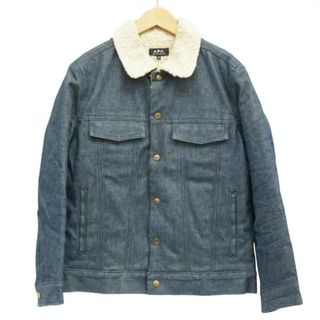 A.P.C. アー・ペー・セー/デニムボアジャケット/23411-30042/M/メンズアウター/Bランク/05【中古】(ダッフルコート)