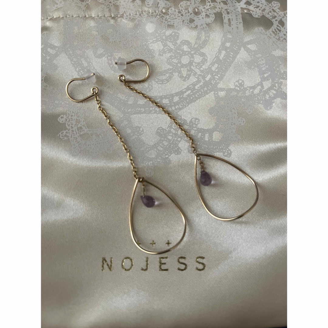 NOJESS(ノジェス)のノジェス　ストーンフックピアス レディースのアクセサリー(ピアス)の商品写真