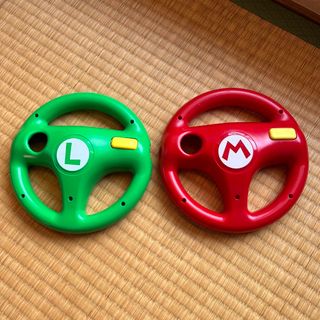 ウィー(Wii)のWiiハンドル　マリオ　ルイージ(その他)