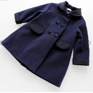 ファミリア(familiar)のVelvet collar double coat (コート)