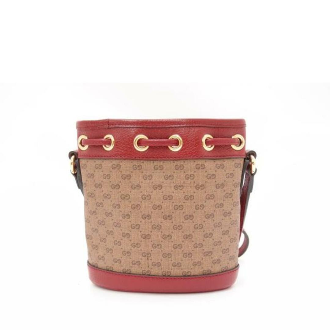 GUCCIグッチ ショルダーバッグ 巾着 斜め掛け レディース/GGスプリーム・ミニバケット/ドラえもんコラボ/647801/520***/グッチ/Aランク/69【中古】 | フリマアプリ ラクマ