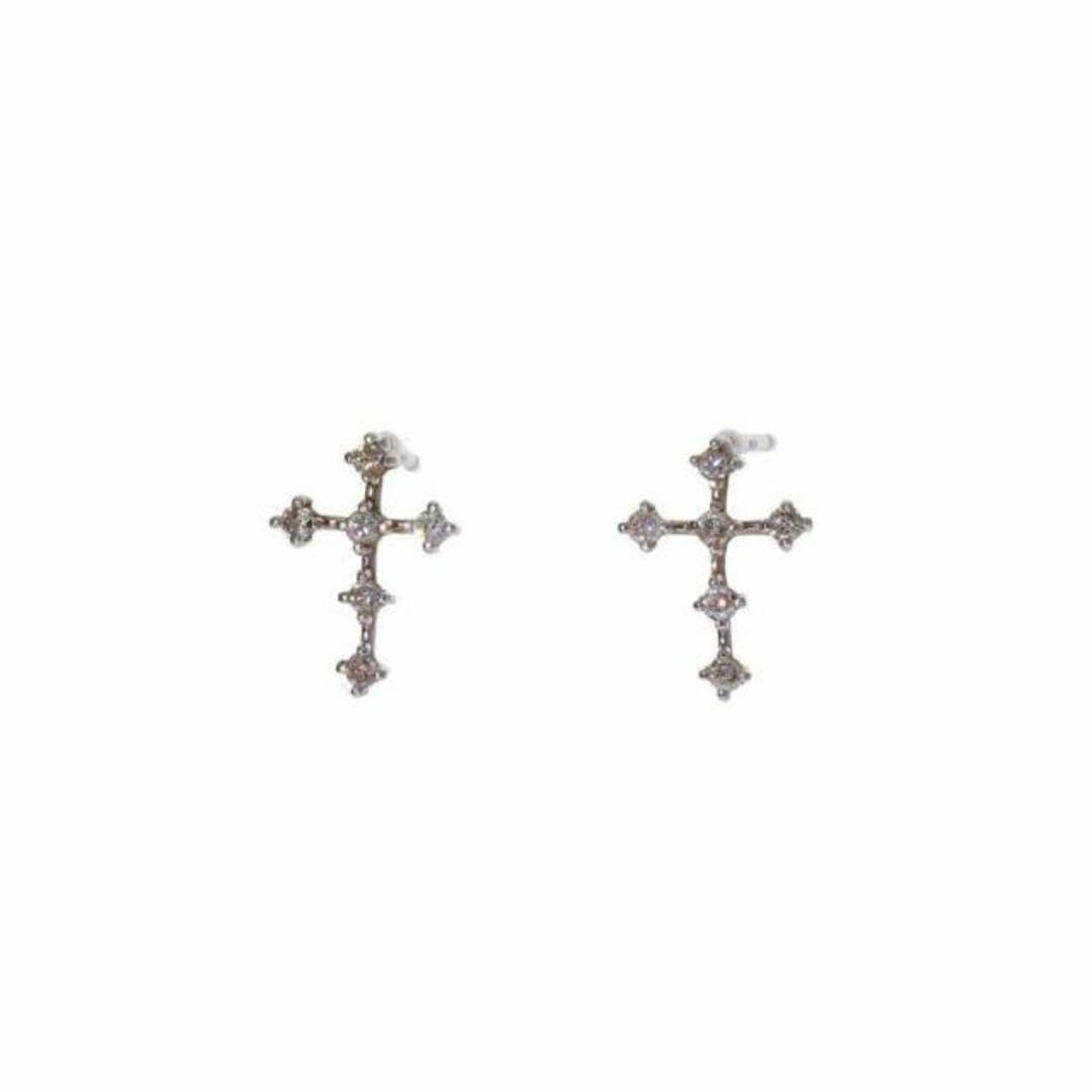 <br>K18WGダイヤピアス0.10ct/ピアス/Aランク/75ピアス