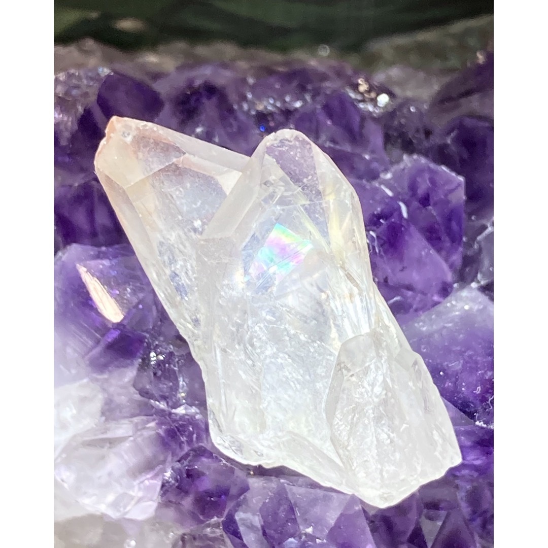 親子水晶 タイムリンク✨ 叡智の石 ピンク レムリアンシード クリスタル 原石 | フリマアプリ ラクマ