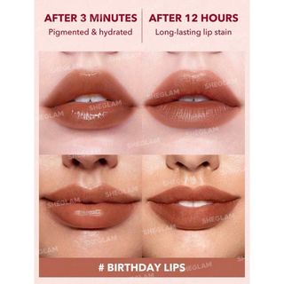 SHEGLAM Take a Hint リップティントBirthday Lips(リップグロス)