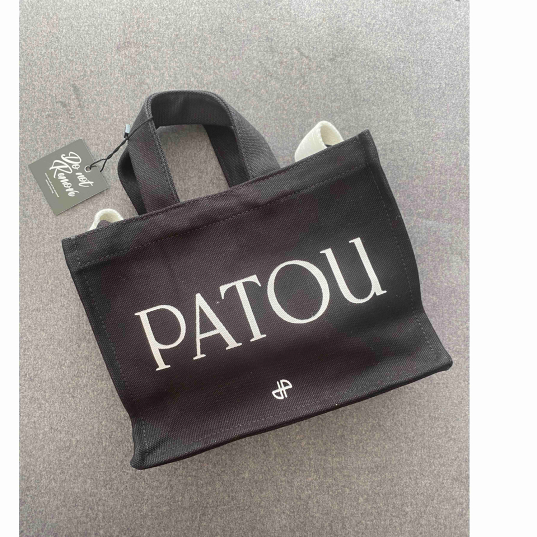 【新品 未使用 本物】PATOU PATOU パトゥ キャンバストートバッグ