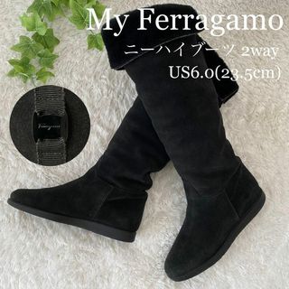 Ferragamo - フェラガモ ロングブーツの通販｜ラクマ