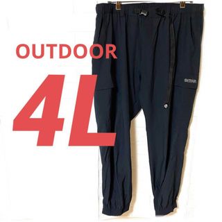 アウトドアプロダクツ(OUTDOOR PRODUCTS)のOUTDOOR    カーゴパンツ   4L   メンズ　濃紺(ワークパンツ/カーゴパンツ)