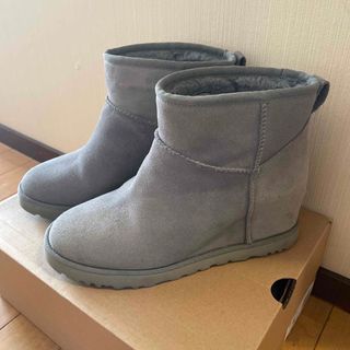 アグ(UGG)のUGG インヒール ブーツ サイズ24.5(ブーツ)