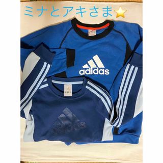 アディダス(adidas)のadidasトレーナー　130 140 セットの②(ジャケット/上着)