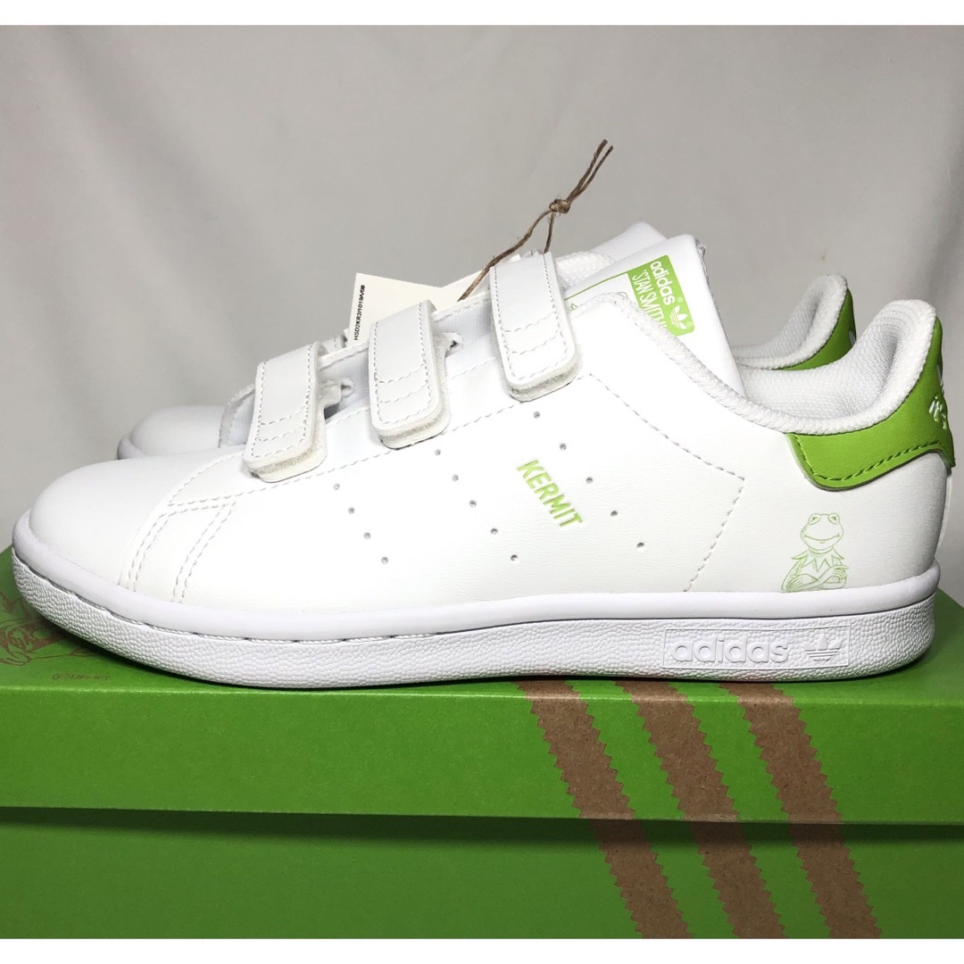 adidas - 【新品】アディダス スタンスミス キッズ カーミット adidas - 【新品】アディダス スタンスミス キッズ カーミット
