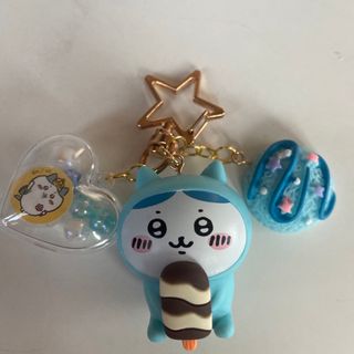 837 ちいかわ　ハチワレ　キーホルダー　ハンドメイド(キーホルダー)