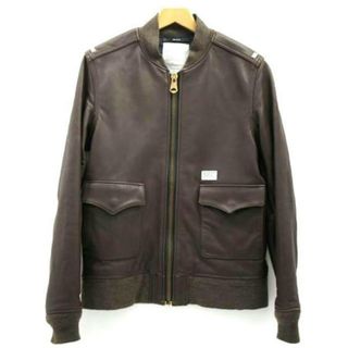 WTAPS ダブルタップス/レザージャケット/メンズアウター/Bランク/75【中古】(ダッフルコート)