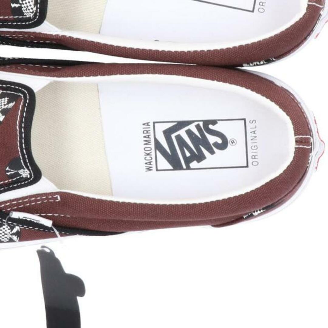 VANS バンズ/スリッッポン/茶/28.5cm/メンズスシューズ/SAランク/75【中古】 メンズの靴/シューズ(スリッポン/モカシン)の商品写真