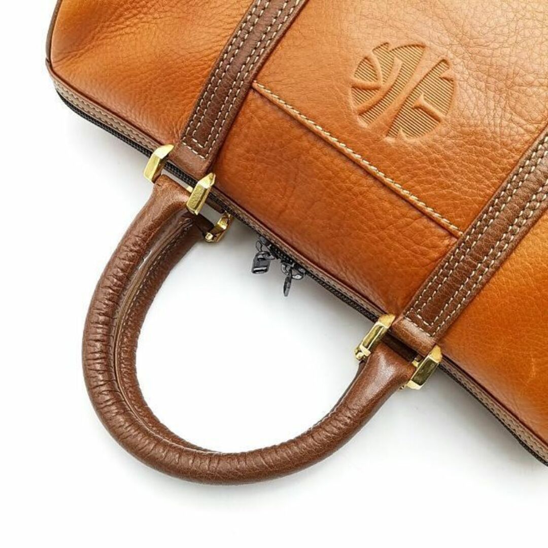 LOEWE(ロエベ)の美品 エンリケロエベナッペ レザー ボストンバッグ 03-22121815 レディースのバッグ(ボストンバッグ)の商品写真