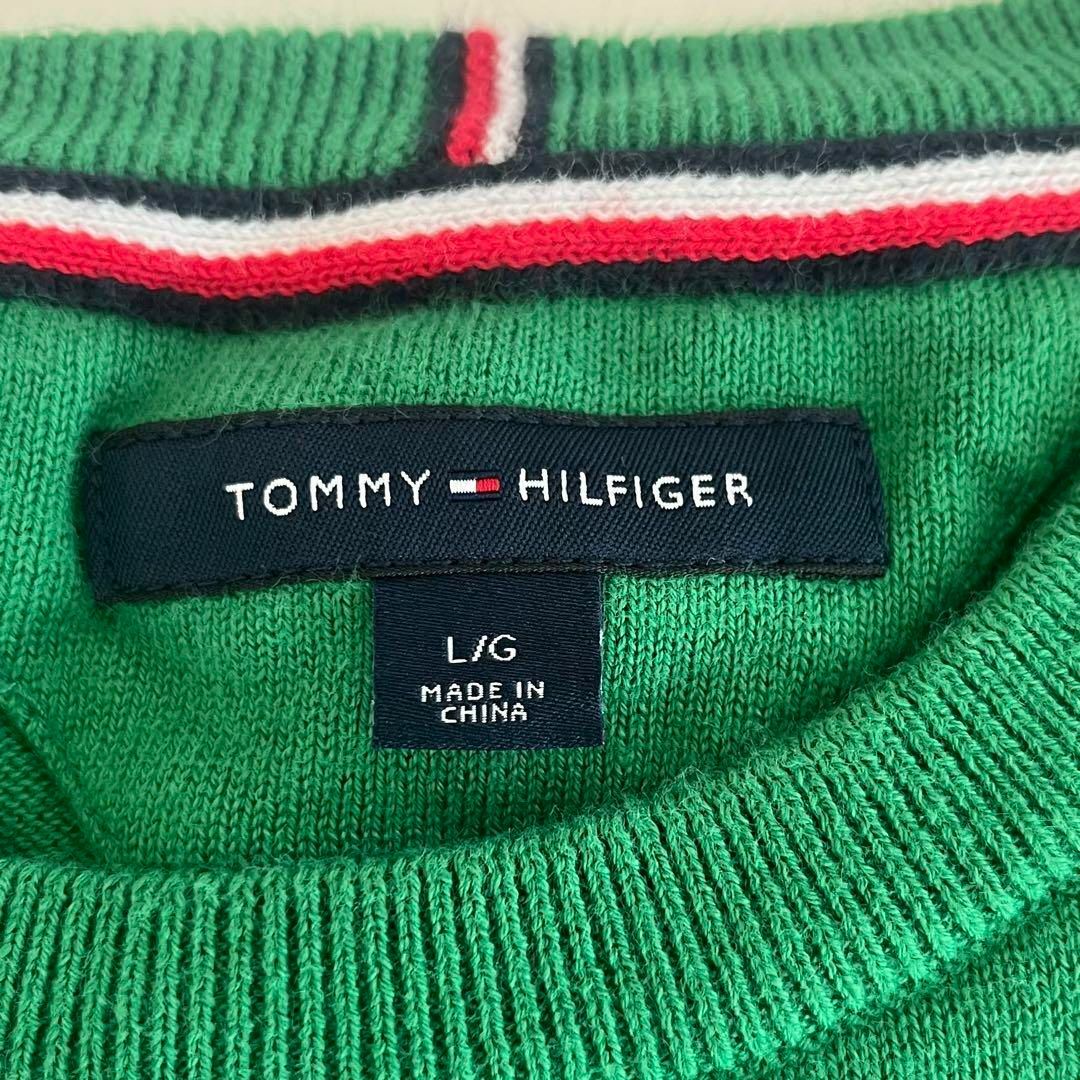 TOMMY HILFIGER(トミーヒルフィガー)のTOMMY HILFIGER トミーヒルフィガー  ニットセーター メンズL メンズのトップス(ニット/セーター)の商品写真