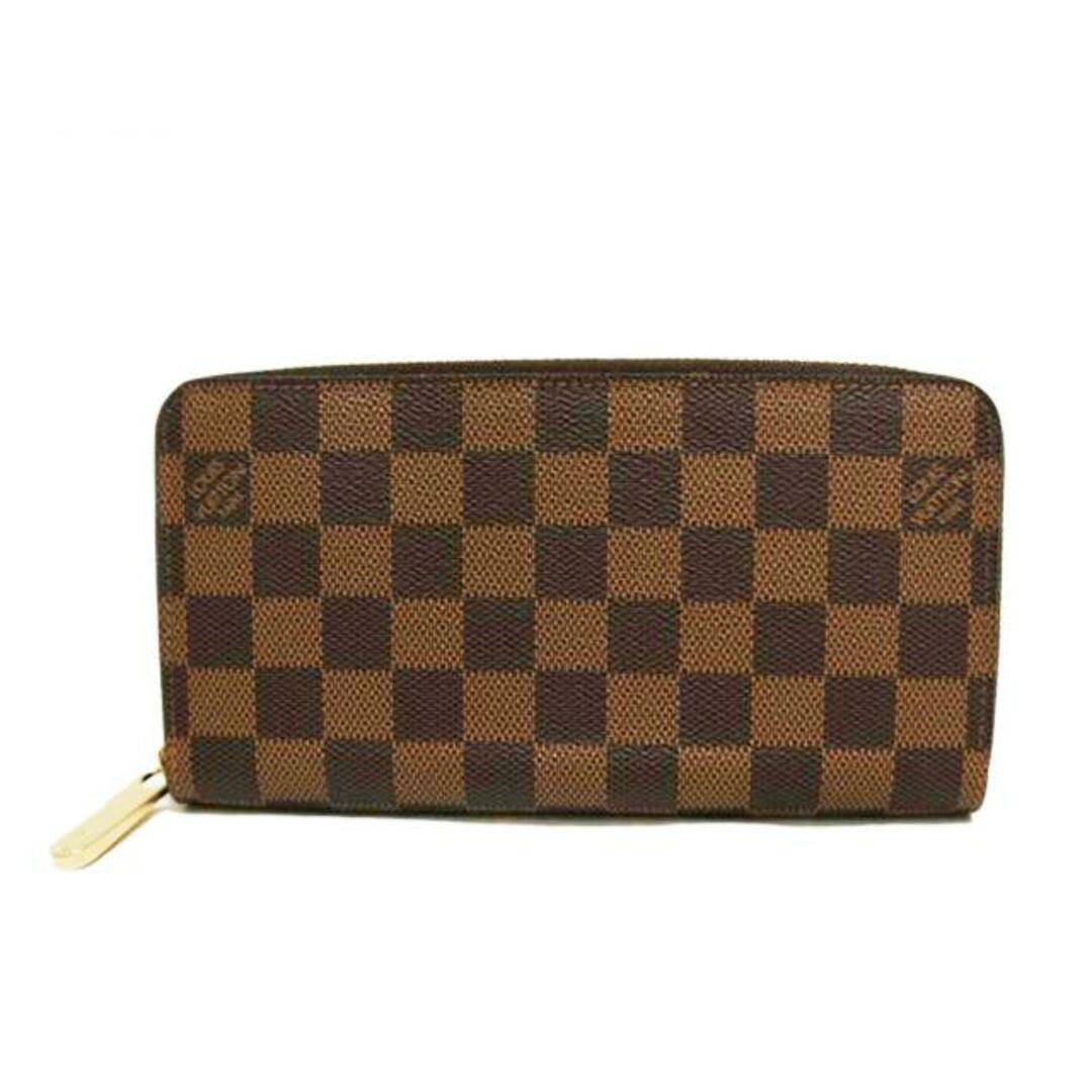 <br>LOUIS VUITTON ルイ・ヴィトン/ジッピーウォレット/ダミエ／エベヌ  /N60015/CA0***/ルイ・ヴィトン/Aランク/94約10ｃｍ付属品