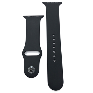 アップルウォッチ(Apple Watch)のapplewatch スポーツバンド 44/45mm 黒 アップルウォッチ(その他)