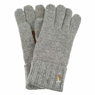 ポロラルフローレン(POLO RALPH LAUREN)のPOLO RALPH LAUREN ポロラルフローレン 手袋 2023年-2024年秋冬新作 PC0494 Signature Merino Touch Glove 男女兼用 スマホ対応  015 グレー(手袋)