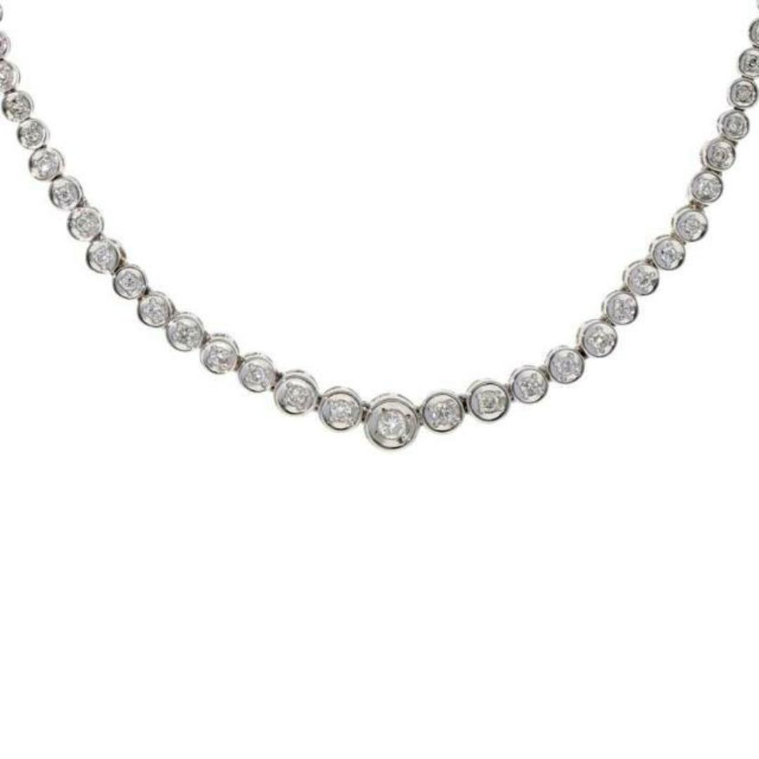 PT900ダイヤネックレス2.00ct/ネックレス/Aランク/82【中古】