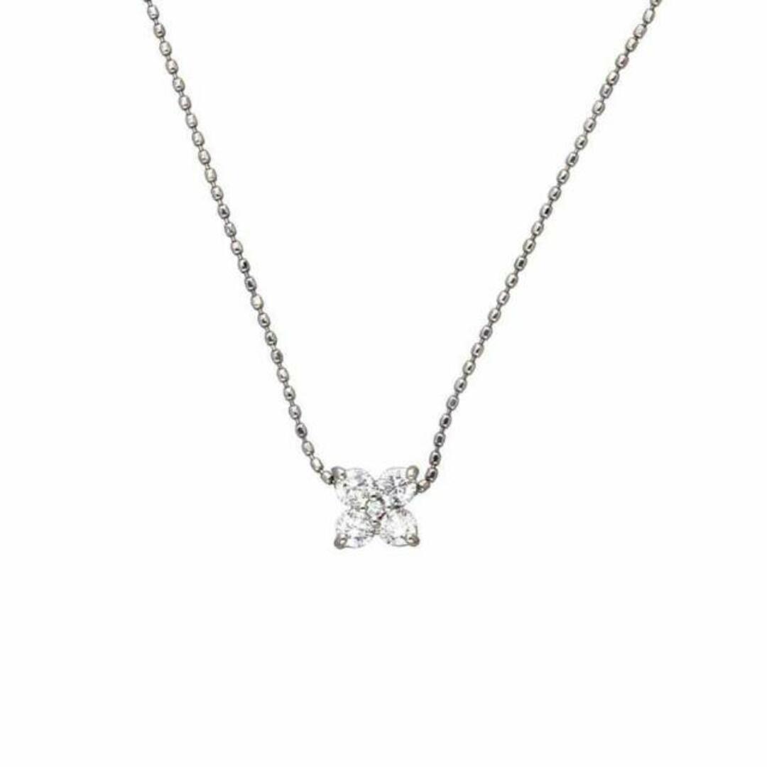 約445ｃｍトップサイズ<br>PT900/850ダイヤネックレス0.30ct/ネックレス/Aランク/82