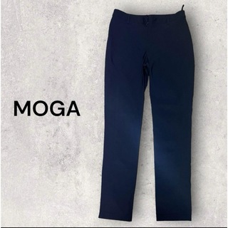 モガ(MOGA)のモガ　MOGD スラックスパンツ　黒　ブラック　レディース(カジュアルパンツ)