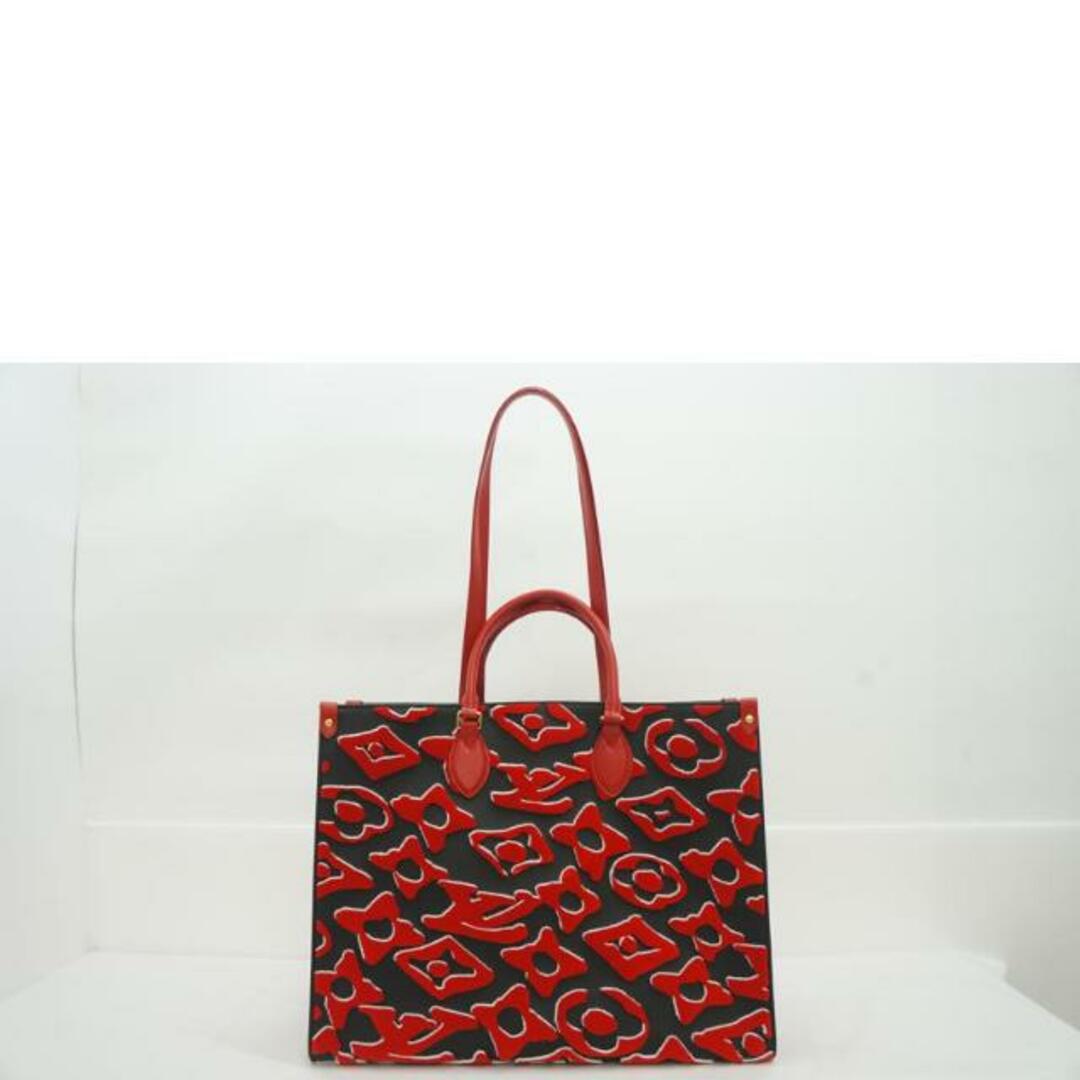 LOUIS VUITTON M45562 オンザゴー GM LV ウルスフィッシャー コラボモデル LV×UF トートバッグ ハンド ショルダー バッグ 鞄 タフテッド レザー 2way ブラック×レッド USED-AB 質屋 かんてい局 加古川店 LOUIS VUITTON M45562 オンザゴー GM LV ウルスフィッシャー コラボモデル LV×UF トートバッグ ハンド ショルダー バッグ 鞄 タフテッド レザー 2way ブラック×レッド USED-AB 質屋 かんてい局 加古川店